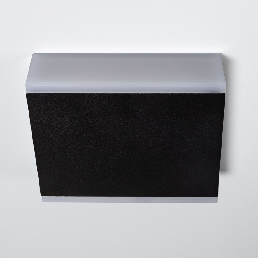 Aplique de Pared LED Orus Iluminación Doble Cara IP54 6W Negro