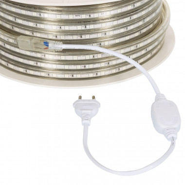 Produto de Rolo de Fita LED Regulável 220V AC 60 LED/m 50m Laranja IP65 Largura 14mm Corte a cada 100cm