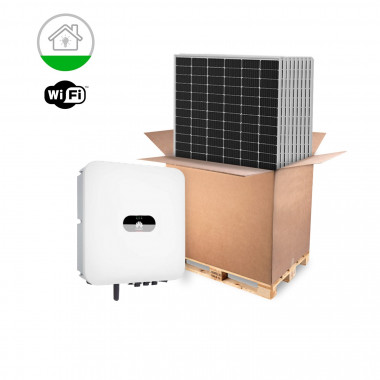 Produto de Kit Solar Híbrido HUAWEI Residencial Admite Bateria LG Monofásico 3-5 kW Painel RISEN
