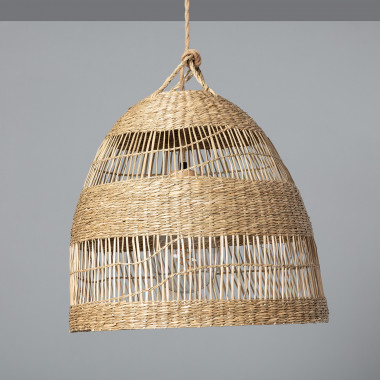 Candeeiro Suspenso de Fibras Naturais Big Sami Ø450 mm ILUZZIA