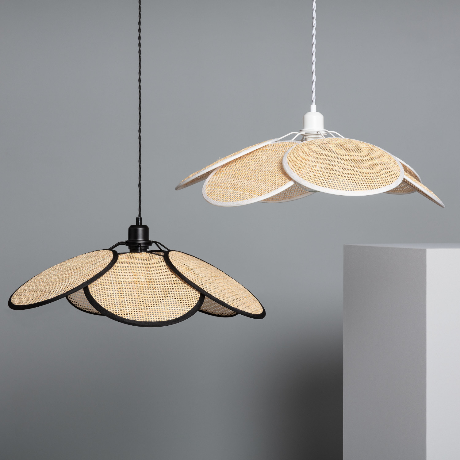 Lámpara Colgante Ratán Nirvana efectoLED