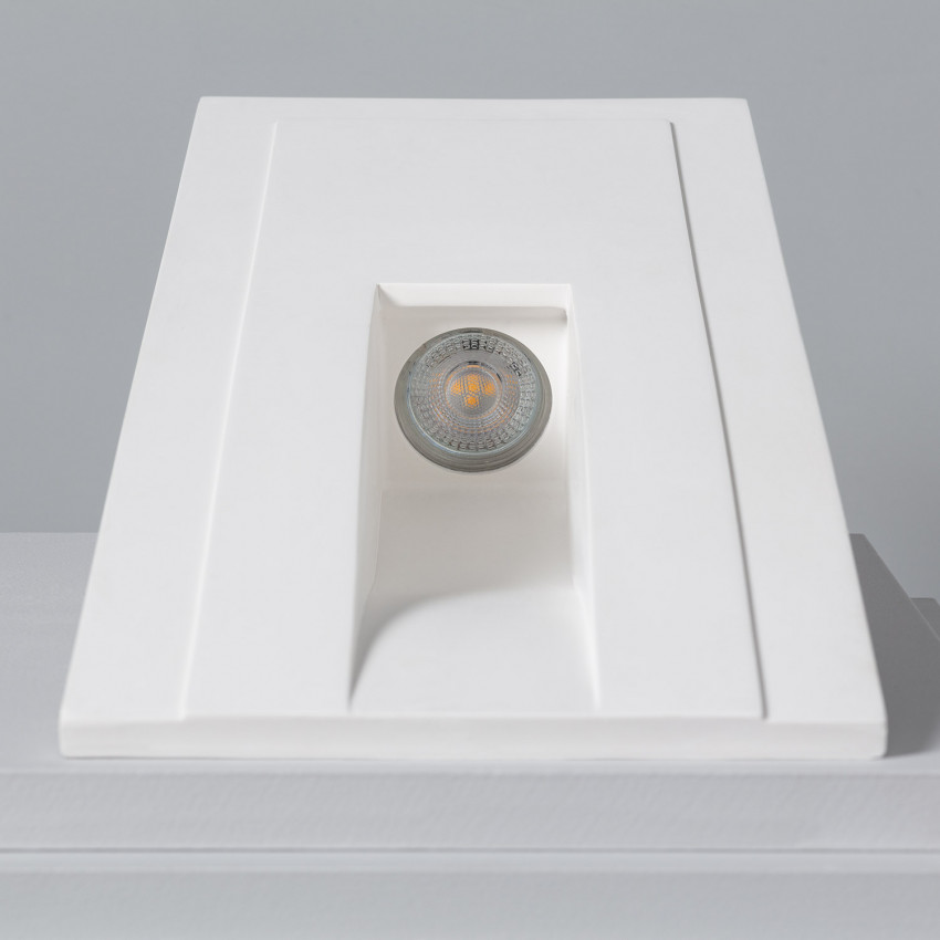 Producto de Aplique de Pared Integración Escayola/Pladur para Bombilla LED GU10 / GU5.3 Corte 503x203 mm