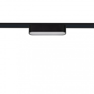 Foco Carril Lineal LED Magnético 25mm Super Slim 6W 48V CRI90 Negro 120mm