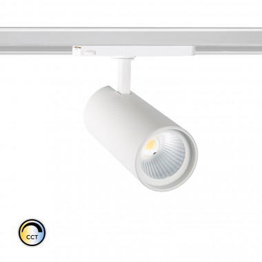 Foco LED New d'Angelo Branco 40W CCT LIFUD para Carril Trifásico