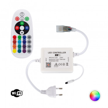 Controlador Tira LED 220V WiFi - efectoLED