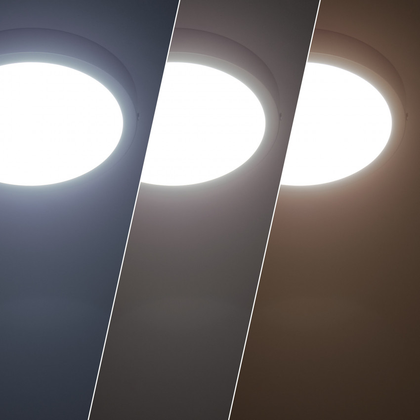 Plafón de Techo LED 18W Circular Slim CCT Ø110 mm Factory