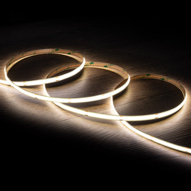 Tira LED COB 24V DC 320 LED/m 5m IP20 CRI90 Expert Color Ancho 8mm Corte cada 10cm