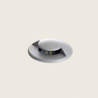 Baliza Exterior LED 1W Empotrable Suelo 1L 24V DC Loto Gris