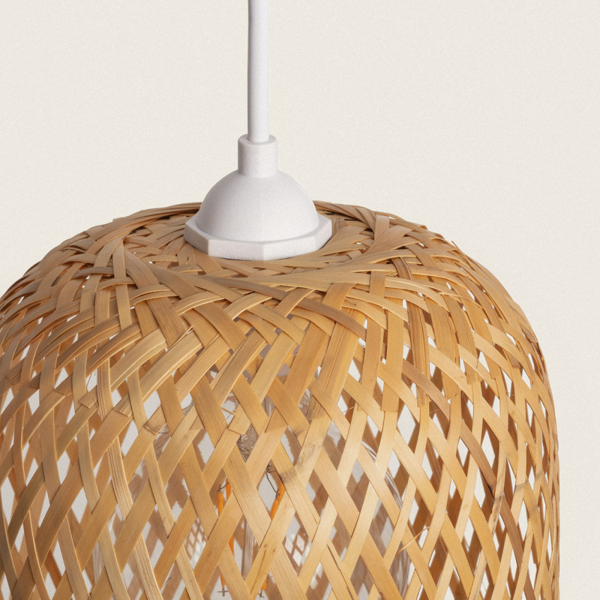 Producto de Lámpara Colgante Bambú Exterior Kawaii