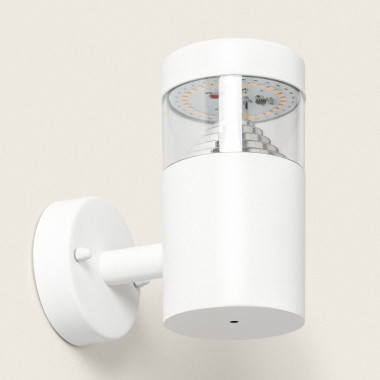 Lámpara de Pared Exterior LED 5W Acero Inoxidable Inti White