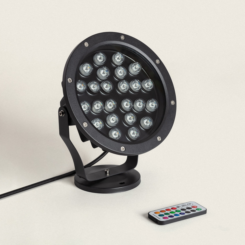 Foco Exterior LED RGB 24W Colmar 
