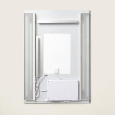 Espelho Casa de Banho com Luz LED e Anti-embaçante 70x50 cm Nerja -  efectoLED