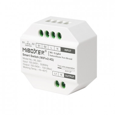 Produto de Regulador LED TRIAC + Controlo RF Monocor MiBoxer
