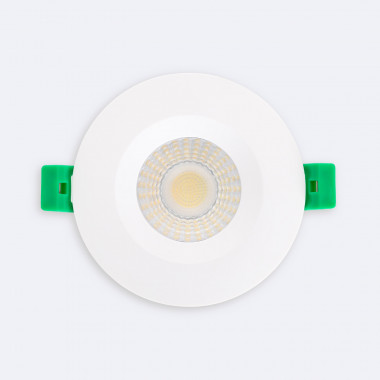 Producto de Downlight LED 5-8W Ignífugo Circular 4CCT (Cálido-Neutro) Regulable IP65 Corte Ø65 mm