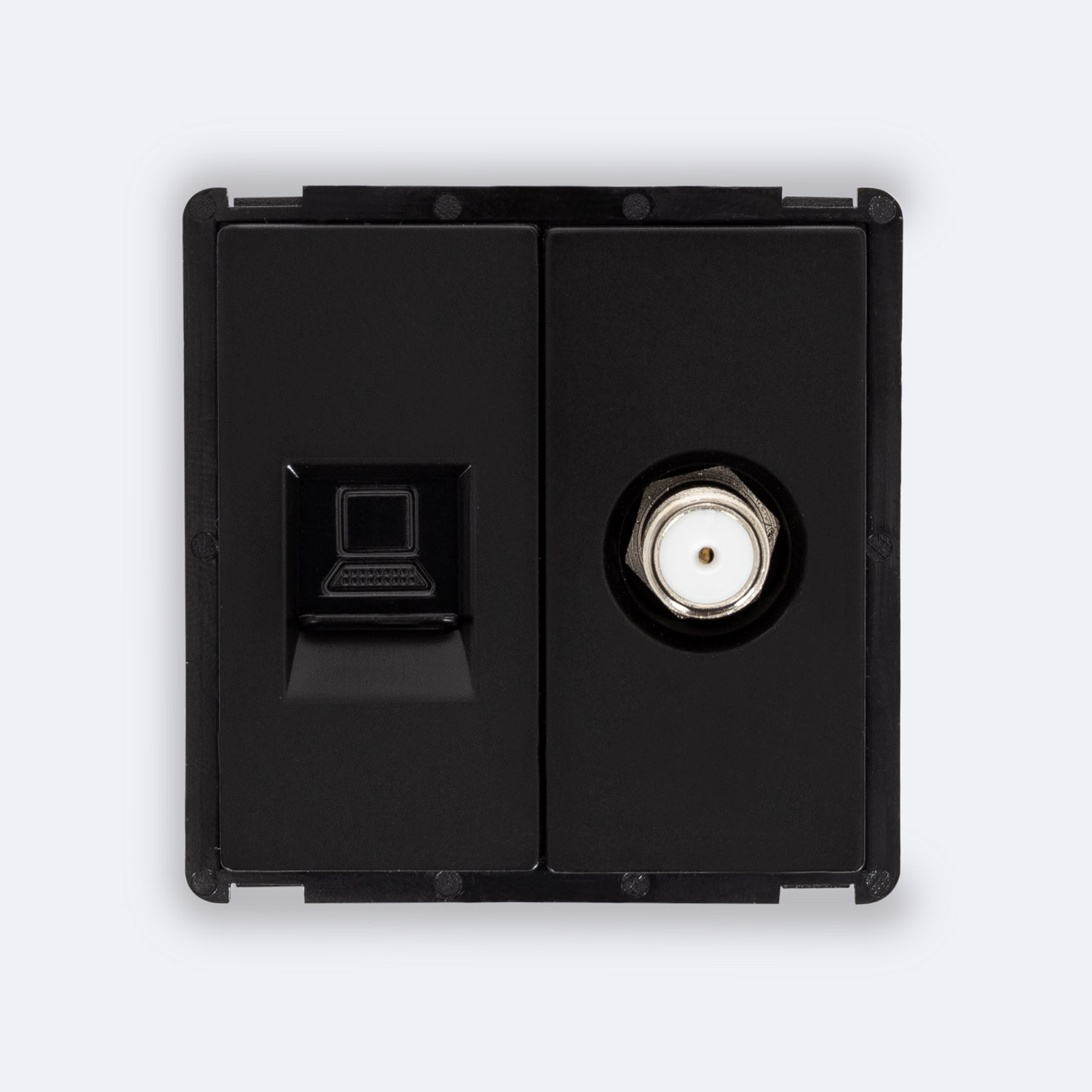 Tomas Rj Toma RJ45 CAT 6 Internet + Satélite Modern - efectoLED