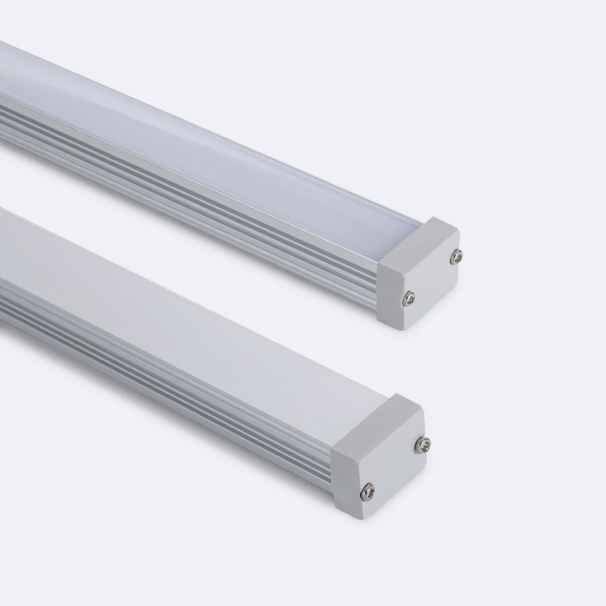 Producto de Perfil Aluminio Estanco IP65 Superficie 2m para Tira LED hasta 10 mm