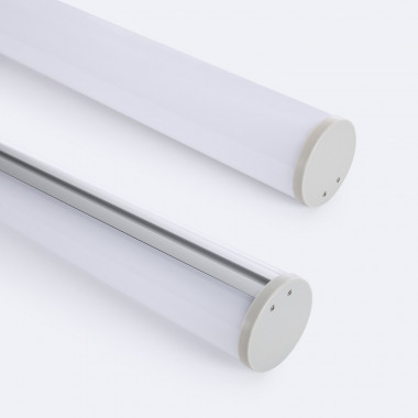 Producto de Perfil Aluminio Redondo Colgante Para Tira LED hasta 22 mm