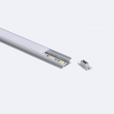 Perfil de Alumínio para Chão para Fitas LED de até 10 mm