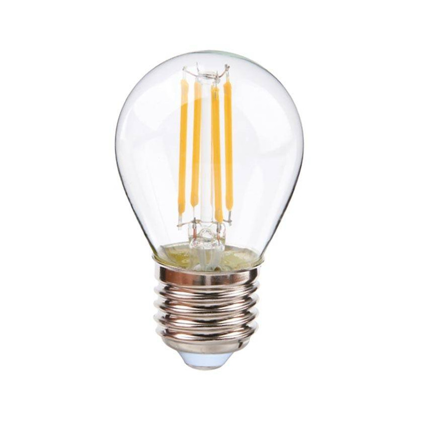 Bombilla Filamento LED E27 4W 470 lm G45 Gold