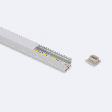 Perfil de Alumínio Superfície e Suspenso 2m para Fitas LED de até 13mm