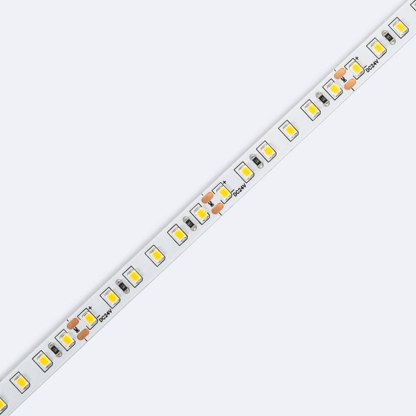 Rollo 20m Tira LED 24V DC 120LED/m 5m IP20 Ancho 8mm Corte cada 5cm