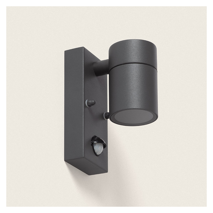 Edit Stone Outdoor Wall Light with PIR Sensor - Anthracite