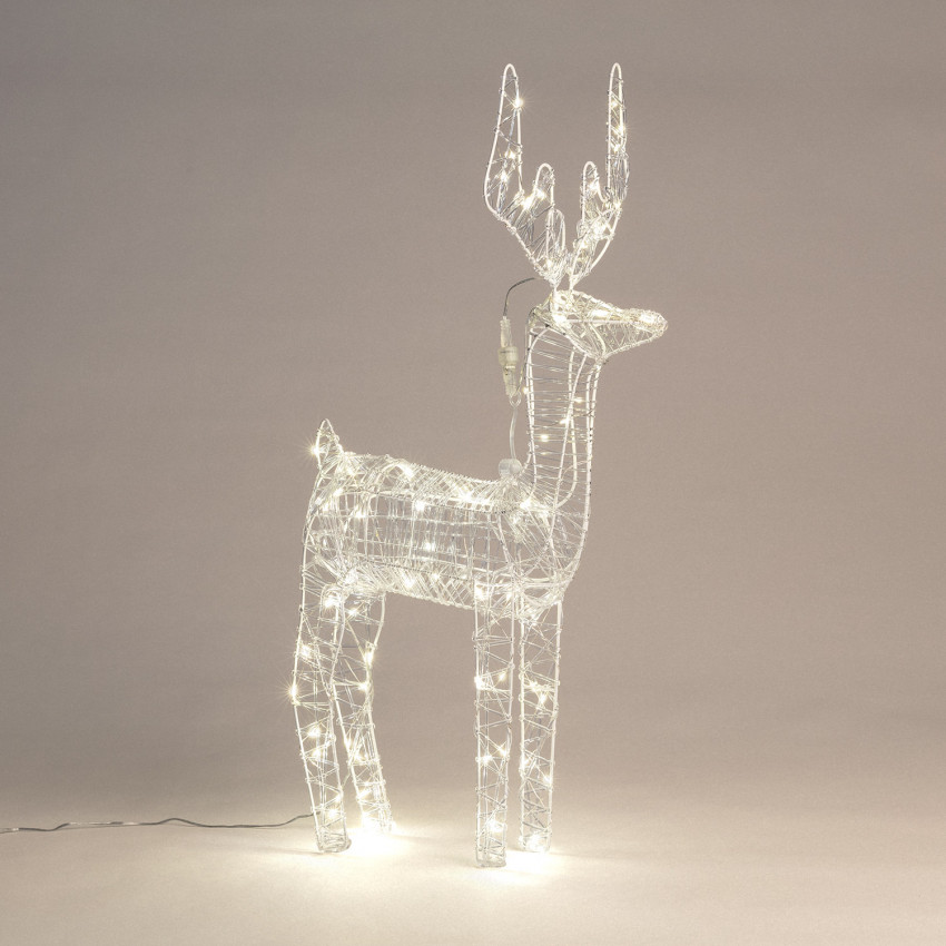 Produto de Rena de Natal Exterior LED 80 cm Vixen