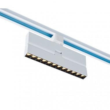 Producto de Foco Carril Lineal LED Monofásico 12W Regulable CCT Seleccionable No Flicker Elegant Optic Blanco