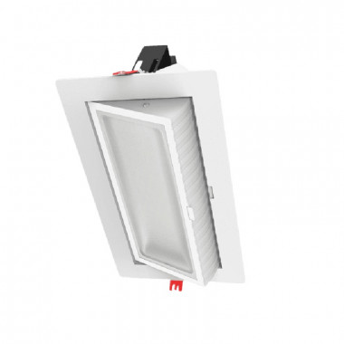 Foco Downlight Direccionável Retangular LED 40W 100 lm/W 2CCT
