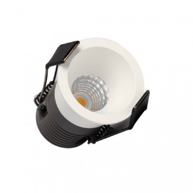 Foco Downlight LED 12W Circular Mini UGR11 Regulável Dim To Warm Corte Ø65 mm