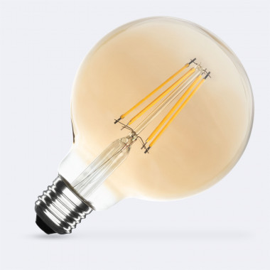 Lâmpada Filamento LED E27 8W 1055 lm Regulável G95 Gold