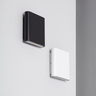 Aplique de Pared Exterior LED 12W de Aluminio Iluminación Doble Cara Vesta Blanco