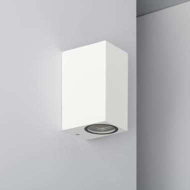 Aplique de Pared Exterior Aluminio Iluminación Doble Cara Miseno Blanco