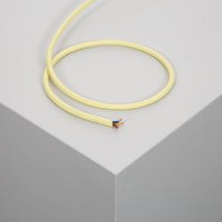 Product Cable Textil Eléctrico Amarillo