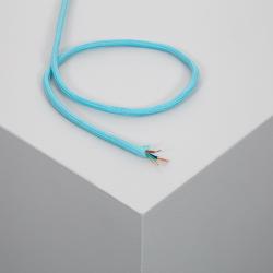 Product Cable Textil Eléctrico Azul