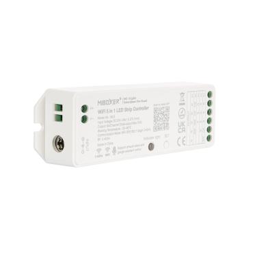 Product Controlador Regulador LED WiFi 5 em 1 para fita Monocor/CCT/RGB/RGBW/RGBWW 12/24V DC MiBoxer