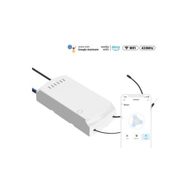 Controlador WiFi para Ventilador de Techo AC SONOFF iFan04-H