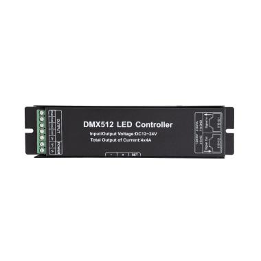 Controlador DMX512 4 Canales