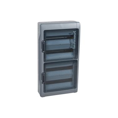 Caixa de Superfície Modular Estanque Plexo3 IP65 4x18 LEGRAND 601838