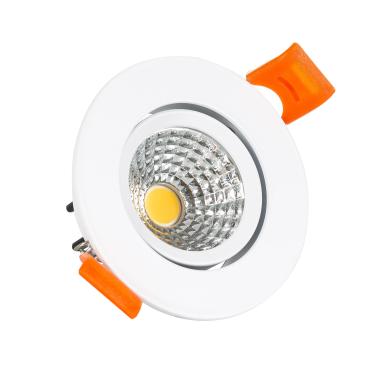 Foco Downlight LED 5W Circular COB CRI90 Corte Ø 70 mm