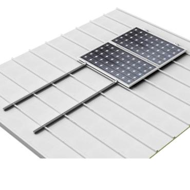 Estructura Coplanar para Painéis Solares em Chapa Trapezoidal Várias opções