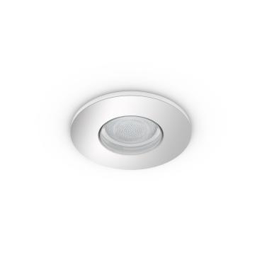 Foco Downlight White Ambiance GU10 PHILIPS Hue Adore Corte Ø70 mm Cromo