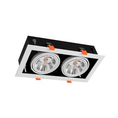 Foco Downlight LED 24W Kardan AR111 Corte 325x165 mm