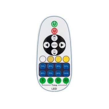 Produto de Controlador Fita LED CCT 220V AC 220 LED/m IP67 Ancho 15mm Corte cada 100 cm com Comando IR 23 Botões