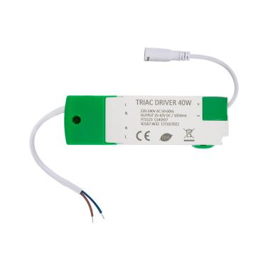 Driver Regulable TRIAC 220-240V No Flicker Salida 25-42V 1050mA 40W