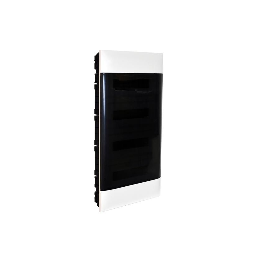 Caixa de Encastrar Practibox S para Divisórias Pré-fabricadas Porta Transparente 4x12 Módulos LEGRAND 135074