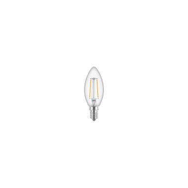 Lâmpada Filamento LED E14 2W 250 lm B35 PHILIPS CandleND