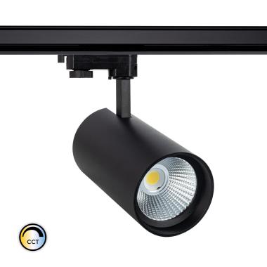 Foco Carril LED Trifásico 30W CCT d'Angelo LIFUD Negro