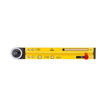 Falso Esquadro com Nível TOPEX Amarelo