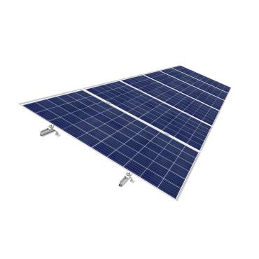 Estrutura Coplanar para Painéis Solares Montados em Chapa Plana e Concreto Várias opções